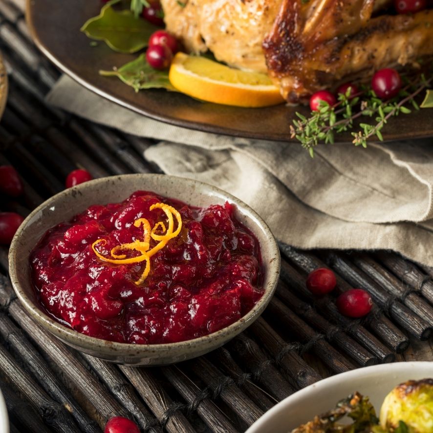 Cranberry Sauce with Orange Zest